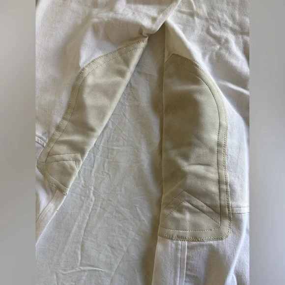 Ariat Cream Equestrian Breech Pants - Picture 5 of 5